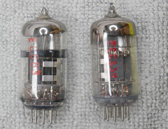 ECC83 ECC83M GUITAR PREAMP TUBES PAIR SQUARE GETTER STRONG BALANCED EXCELLENT
