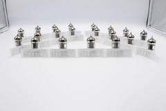 Matched Quad 6J1P-EV/EF95 /6F32 /6AK5.Pentode Tubes. VOSKHOD.Etracer Tested.