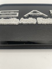 SAE Scientific Audio Electronics Custom Made Wood And Acrylic Sign