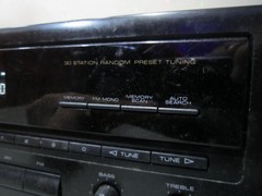 Working Optimus STA-7500 31-2107 2 Channel Stereo Receiver w/ Phono Input No Rmt