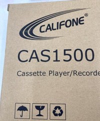 Califone CAS1500 Cassette Recorder ~ New