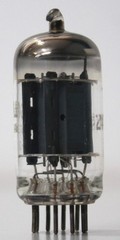 TUNGSOL 12AX7/ECC83 Long Black Plate Made in USA Amplitrex Tested Qty 1Pc