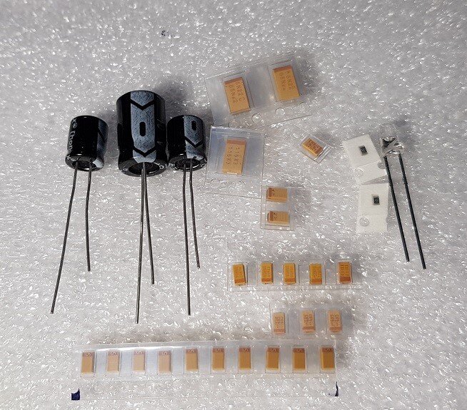 Sony ICF SW7600 Radio Repair Kit Parts with Premium Tantalum Capacitors
