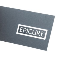 Epicure logo badge Sticker Decal waterproof 39mm(1.54″) X 13mm(0.51″)