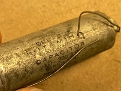 NOS Vintage 1.0 uf 300v Sprague Vitamin Q Crossover Capacitor 1 uf #2