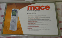 Mace Digital Audio Recorder Kit REC3 from 2002 – NEVER USED but TESTED – RARE