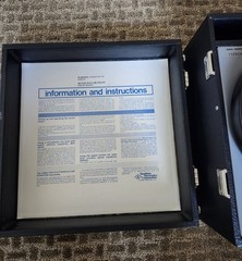 Hamilton Model 915 Vintage Record Player — 4-Speed Portable (16/33/45/78)
