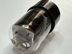 RCA 6SN7GTB Black Plate Side Getter Vacuum Tube Strong 3600/3500 Test