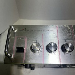 Realistic MPA-100 Solid State P A Amplifier Amp! Untested