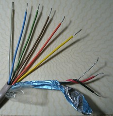 45 Feet ALTEC-LANSING WTS822 9 Conductor Power Cable, 3 Wires Shielded