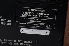Pioneer SX-780 Vintage Stereo Receiver – Great Condition