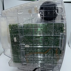 13″ Magnavox See Through Clear Shell Prison TV CRT Gaming Retro No Remote