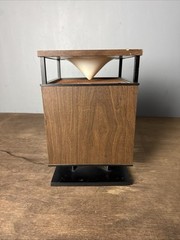 Vintage 60S 70S Single Speaker Circle Of Sound Square Cube