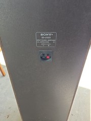 Vintage Sony SS-U520 3 Way Floor Speaker Tested/ Working