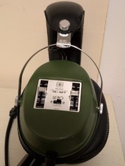 Vintage Le-Bo TA-327 Quad Headphones 4ch/2ch 1970’s Avacado Green ,Ex. Cond. HTF
