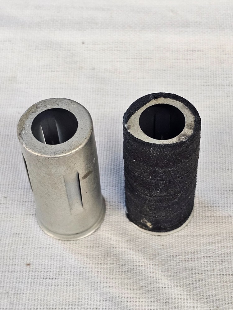 2 Bell Carillon 6060 Tube Amplifier Tube Heat Shield Cover Original Part BOTH