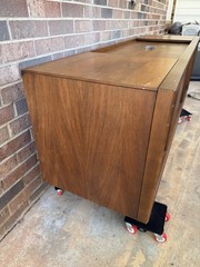 🍊Vintage 1964 MCM RCA Victor Stereo Record Player Console | Model 4FT44W WORKS!