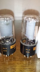 ⭐️RCA⭐️Test NOS Matched Pair (For HARMAN KARDON) 7408 6V6GT Double D Getter Tube