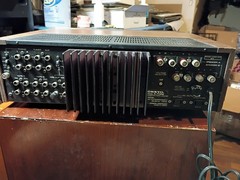 RARE ONKYO A7022 AMP. NOT TESTED, AS IS FOR PARTS OR REPAIR. POWER LIGHT WORKS.