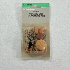 Radio Shack 272-801 Assorted Ceramic Disc Capacitors (100) Archer Tandy