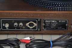 Works Great !!! Vintage Rotel RP-3000 Direct-Drive Turntable