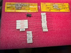 35 5-10W Cement/Ceramic Power Resistors 5% Axial Wire Wound Ohmite Asst Lot
