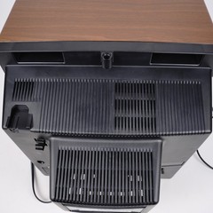 1992 Hitachi CT1394W 13″ CRT TV Wood Grain Retro Gaming w/ 2 Remotes