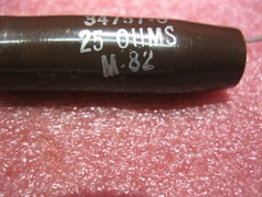 OHMITE 34757-B Resistor 25 OHMS M-82