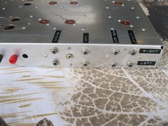 VINTAGE UNIT WITH SPRAGUE CAPACITORS AND OTHER–SEE PICTURES–AS IS-FOR PARTS
