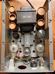 Vintage HP Hewlett Packard Tube Power Supply Lab Unit w/ Manual Untested