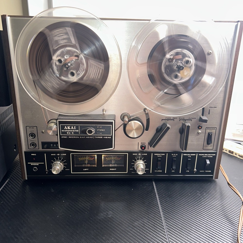 Tested & Working Vintage AKAI 400DS MKII In Very Good Condition Good READ