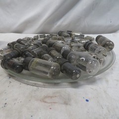 Lot of VTG Vacuum Tubes GE Tung-Sol Raytheon Radio Amp Valves Bulk – for Parts