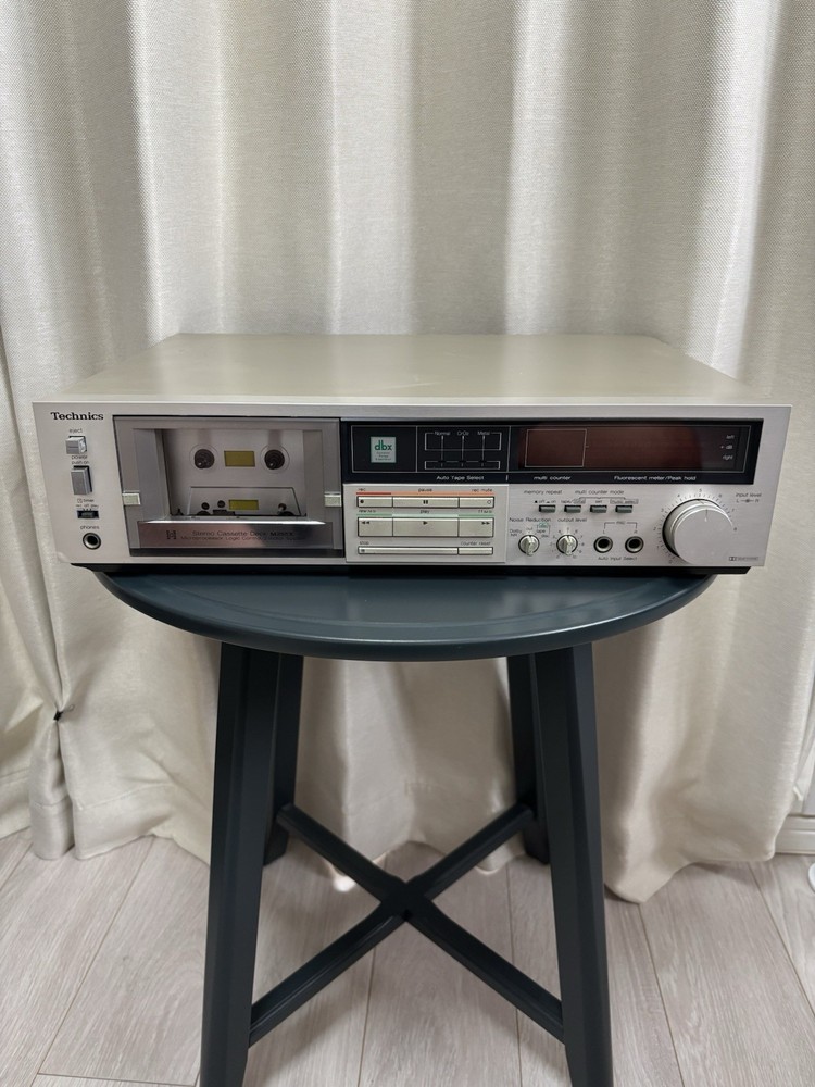 No import fees Fully Working VTG Technics RS-M255X Cassette Deck dbx Dolby NR