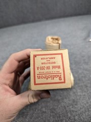 1920s Era RCA Radiotron UV201A Detector Amplifier Tube in the Box NOS G2U