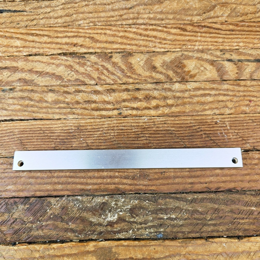 McIntosh Original Brushed Aluminum 7 1/8″ End Caps Single 018-345