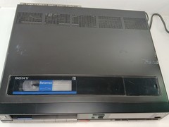 PARTS Sony Betamax Video Cassette Recorder SL-3030 Beta – UNTESTED – READ