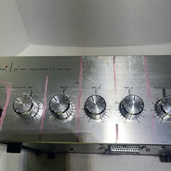 Realistic MPA-100 Solid State P A Amplifier Amp! Untested