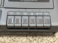 EIKI 5090A Cassette Tape Recorder Player Tested Working Vintage 1995 AC/DC