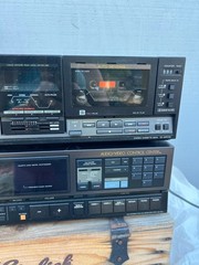 SONY STR-AV480 & Sony TC-WR730 with EPI Series II Speakers Set Vintage