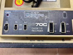CALIFONE 3670C CASSETTE RECORDER (Functional)