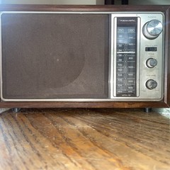 Realistic MTA-12 AM FM Table Radio Wood Grain Vintage Radio Shack Tested Working