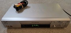 Sony SLV-N88 VHS VCR Player Tested Working 4-Head Hi-Fi Stereo No Remote