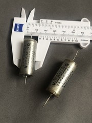 Pair .1 uF 600v Sprague Axial Capacitors Vitamin Q style Tone Caps oil PIO used