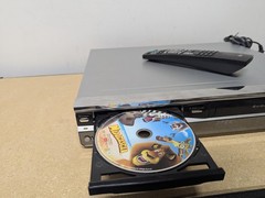 LG LRY-517 DVD Recorder VCR Combo 4HD Hi-Fi VHS CD DVD+R Tested Read Description