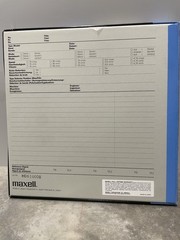 Maxell UD 35-180 N Reel to Reel Tape 10.5 inch NAB Metal Reel Vintage HiFi Audio