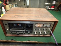 Vintage Teac A601R Stereo Cassette Deck -Read