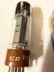 TUNG-SOL MADE IN HOLLAND 6CA7 NIB AUDIO TUBE