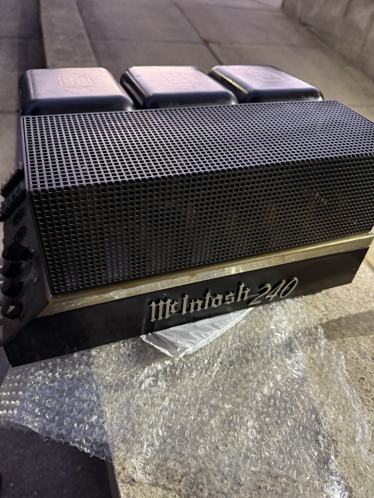 McIntosh Mc240 Stereo Tube Power Amplifier Repair