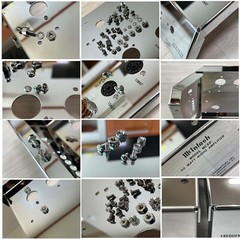 McINTOSH MC225 225 AMPLIFIER SUPER MIRROR POLISHED & CHROME PLATED CHASSIS – DIY