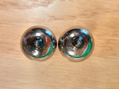 Pair of Westinghouse (Tung-Sol lbl) 12AX7 Black Plate Vacuum Tubes